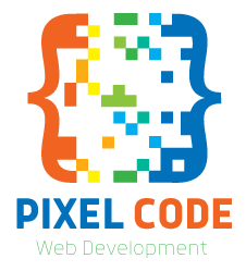 pixel code logo